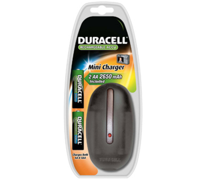 Duracell MINI CHARGER BLACK