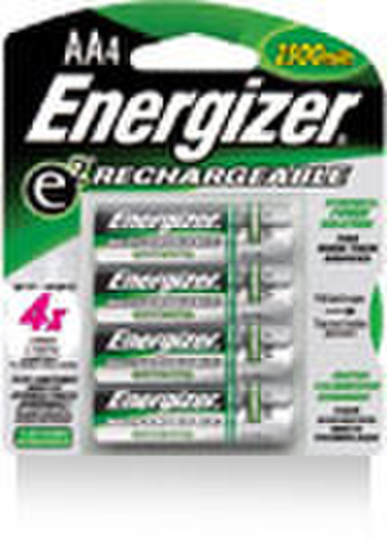 Energizer Rechargeable AA 4 stk. Nickel-Metal Hydride (NiMH) 2500mAh rechargeable battery