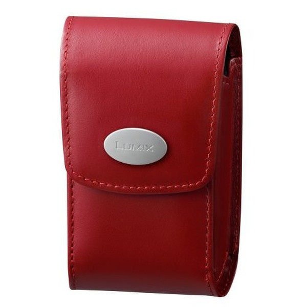 Panasonic PS-HFX9R Leather Camera Case, Red