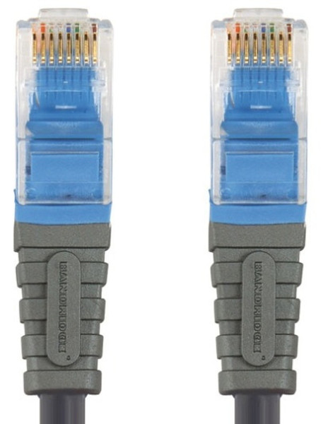Bandridge UTP Cat5e cable, Blue, 7.5m 7.5м Синий сетевой кабель