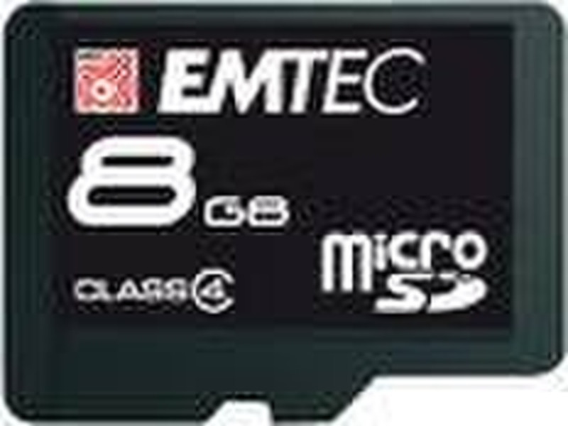 Emtec Micro SD 8ГБ MicroSD карта памяти