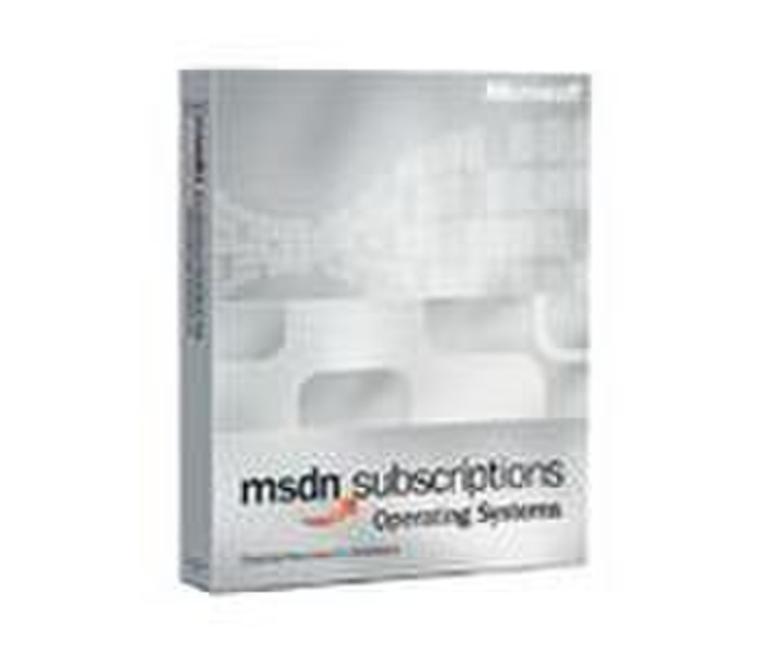 Microsoft MSDN OS 7.0 WIN32 ENG INT ACAD CD 1 YEAR