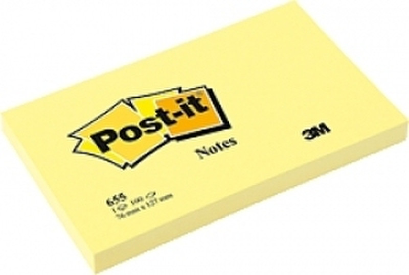 Post-It Notes Yellow, (6 Pack) Gelb selbstklebendes Etikett