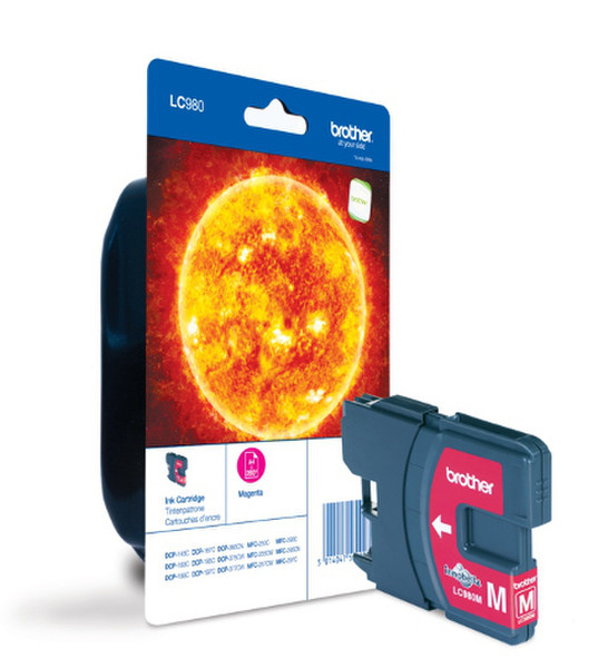 Brother LC-980MBP 5.5ml 260pages Magenta ink cartridge