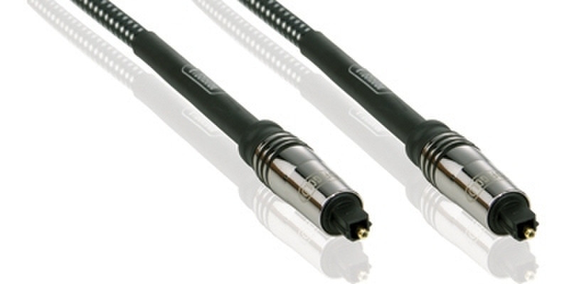 Profigold Toslink / Toslink OxyPure optical cable, 0.75m 0.75m Toslink Toslink Schwarz Audio-Kabel