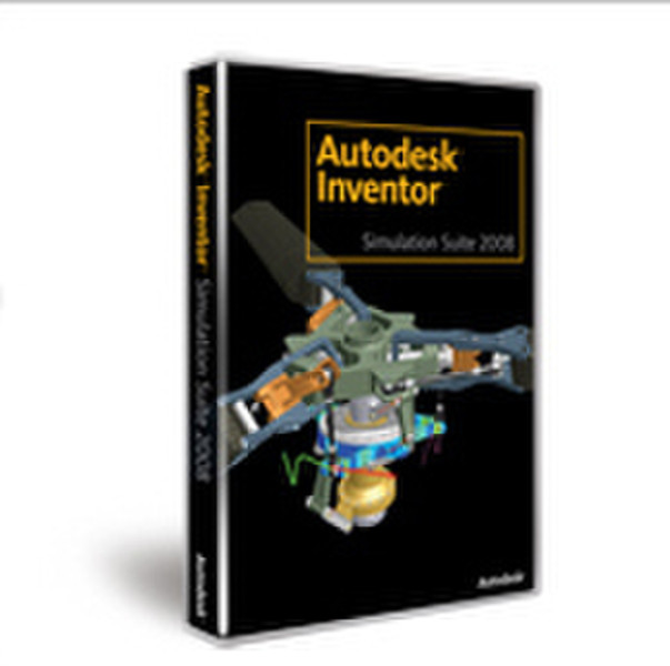 Autodesk Inventor Simulation Suite 2008, Complete package, 1 user, German