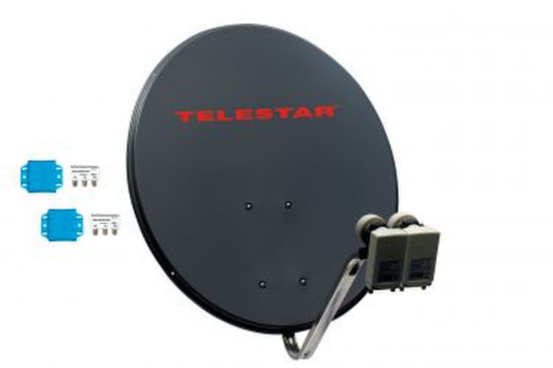 Telestar Astra/Eutelsat Digital 80 10.7 - 12.75ГГц Серый спутниковая антенна