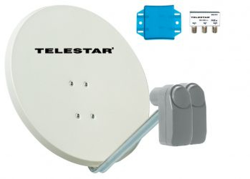 Telestar Astra/Eutelsat + Profirapid 85 Beige Satellitenantenne