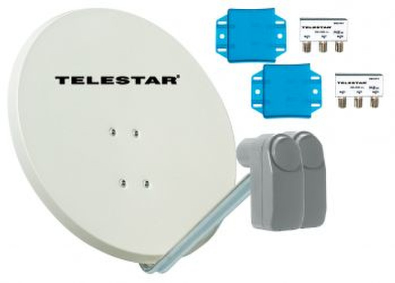 Telestar Astra/Eutelsat + Profirapid 85 Beige satellite antenna