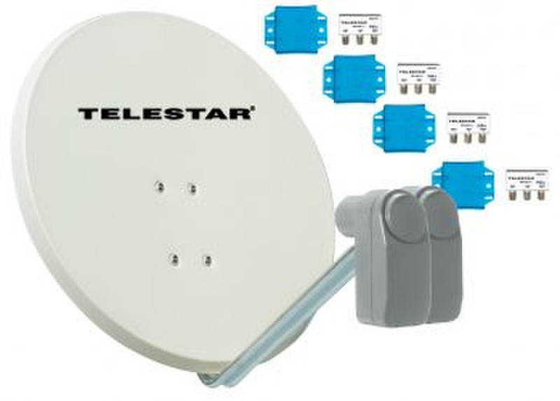 Telestar Astra/Eutelsat + Profirapid 85 Beige Satellitenantenne