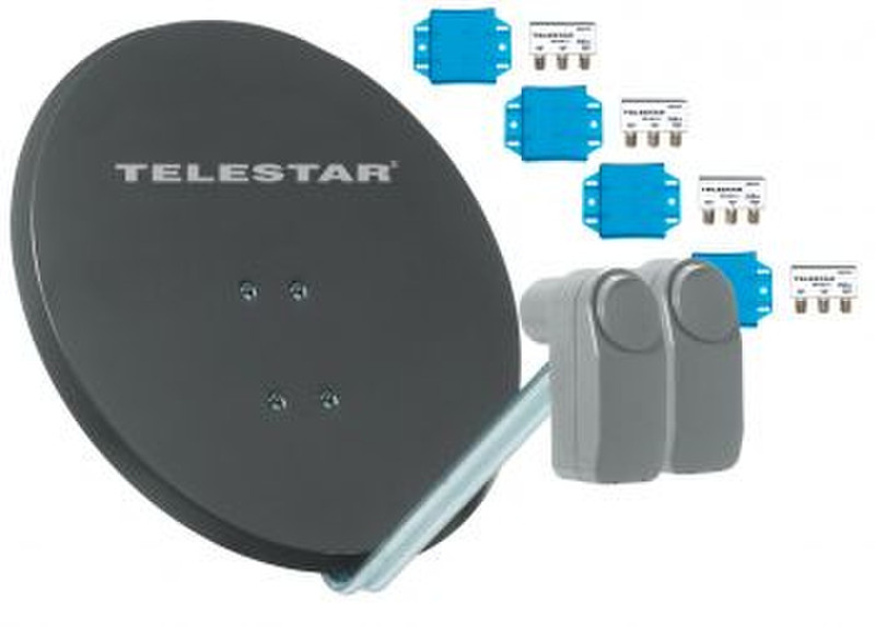 Telestar Astra/Eutelsat + Profirapid 85 Grey satellite antenna