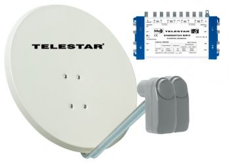 Telestar Astra/Eutelsat + Profirapid 85 Beige satellite antenna