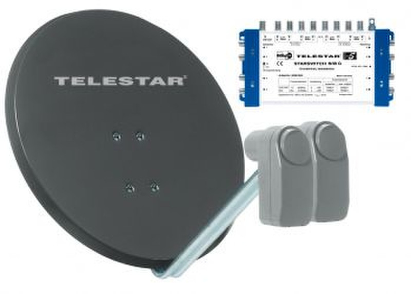 Telestar Astra/Eutelsat + Profirapid 85 Grey satellite antenna
