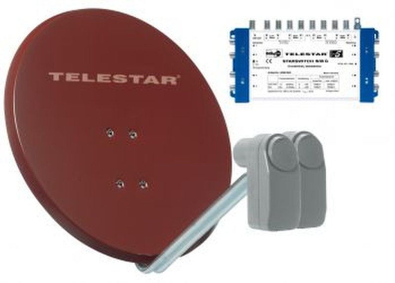 Telestar Astra/Eutelsat + Profirapid 85 Red satellite antenna