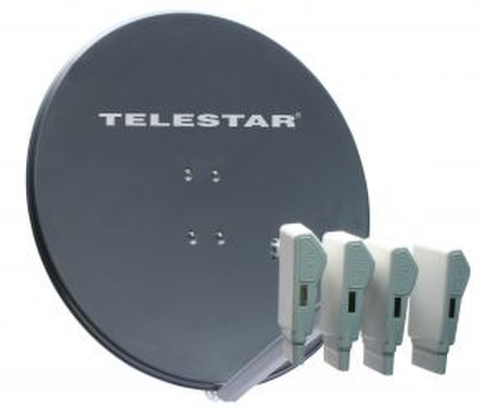 Telestar Profirapid 85 + Telemount 11.3 - 11.3GHz Grau Satellitenantenne