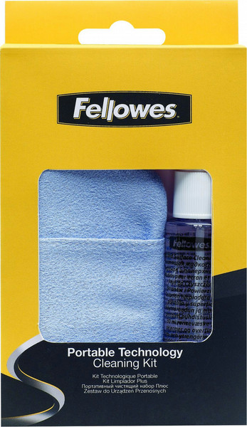 Fellowes 9963804 Dry Cloths & Liquid 30мл набор для чистки оборудования