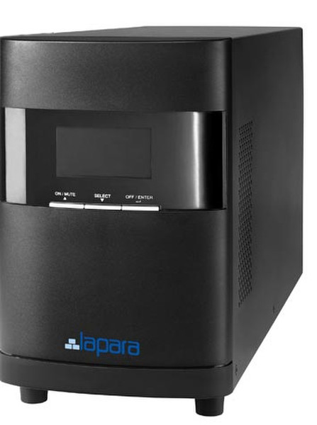 Lapara LA-ON-1K-LCD 1000VA 4AC outlet(s) Compact Black uninterruptible power supply (UPS)