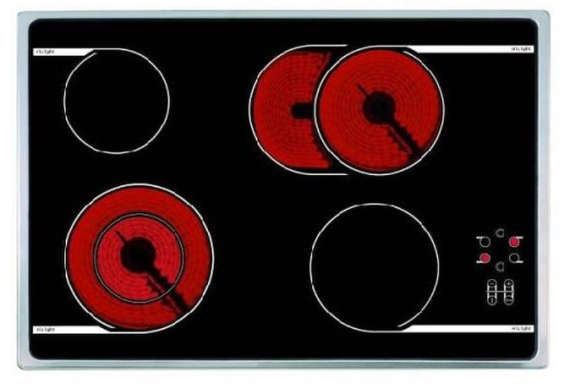 Amica PS 1204 Встроенный Ceramic hob Черный