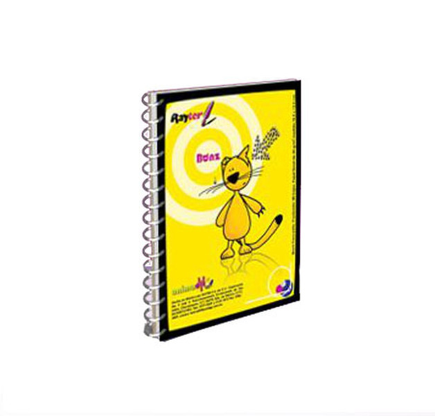 Rayter 01CUFRC 80sheets Yellow writing notebook