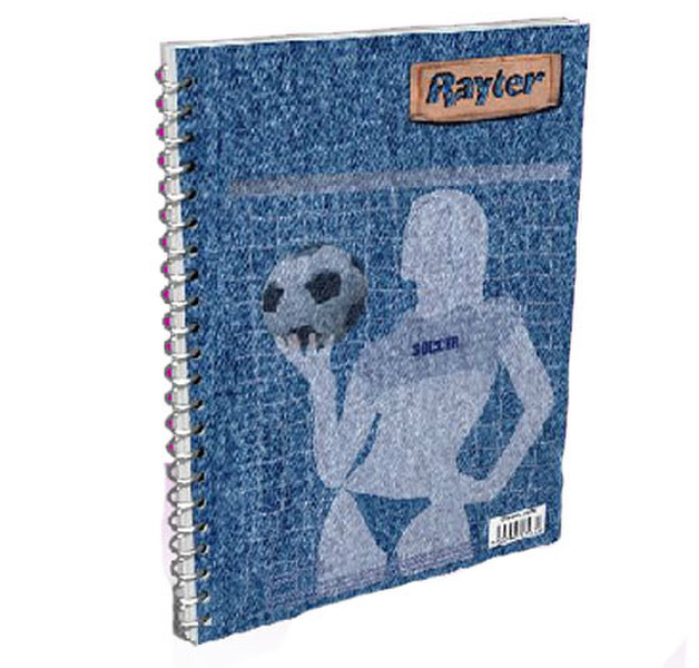 Rayter 10FR5 100Blätter Blau Notizbuch