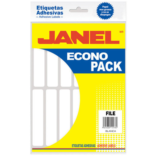 Janel 1002010100 self-adhesive label