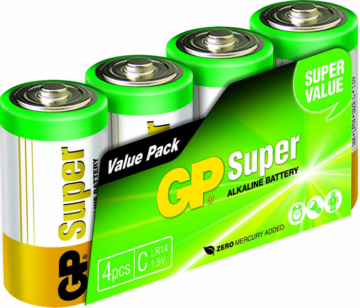 GP Batteries Super Alkaline C