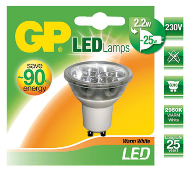 GP Lighting JB1061 2.2Вт GU10 A