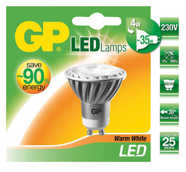 GP Lighting JB1064 4.5W GU10 A