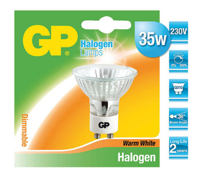 GP Lighting JB1139 35Вт GU10 C Теплый белый галогенная лампа