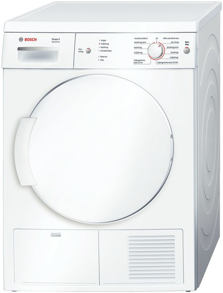 Bosch WTE84173NL freestanding Front-load 6kg C White tumble dryer