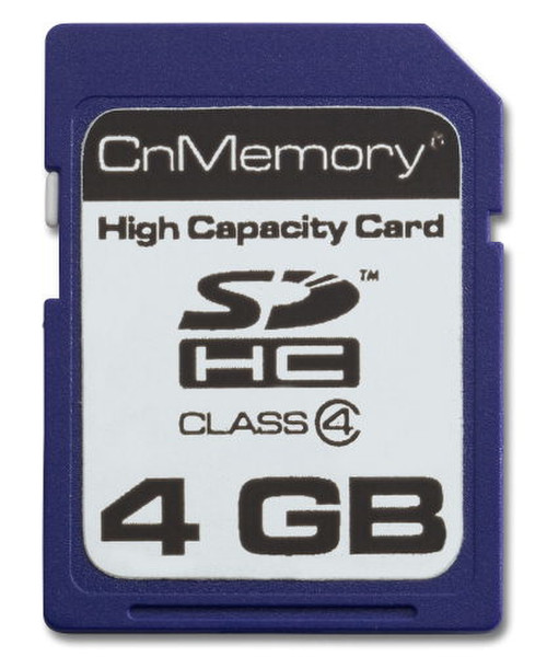 CnMemory 4GB SDHC Class 4 4GB SDHC Klasse 4 Speicherkarte