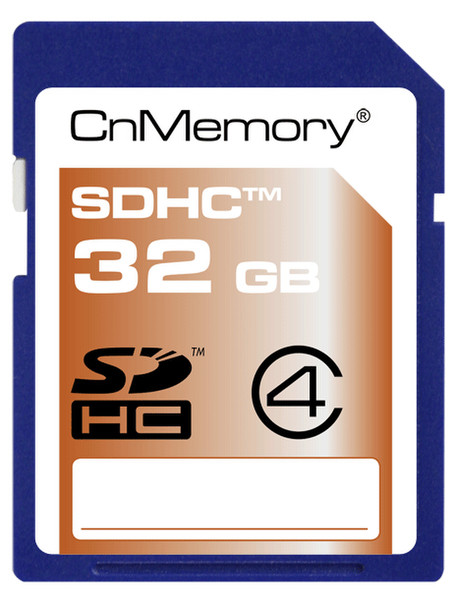 CnMemory 32GB SDHC Class 4 32GB SDHC Klasse 4 Speicherkarte