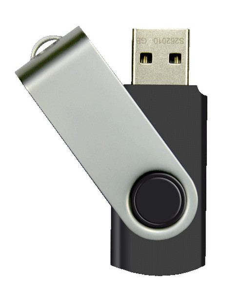 CnMemory 8GB MicroFlexX 8ГБ USB 2.0 Черный USB флеш накопитель