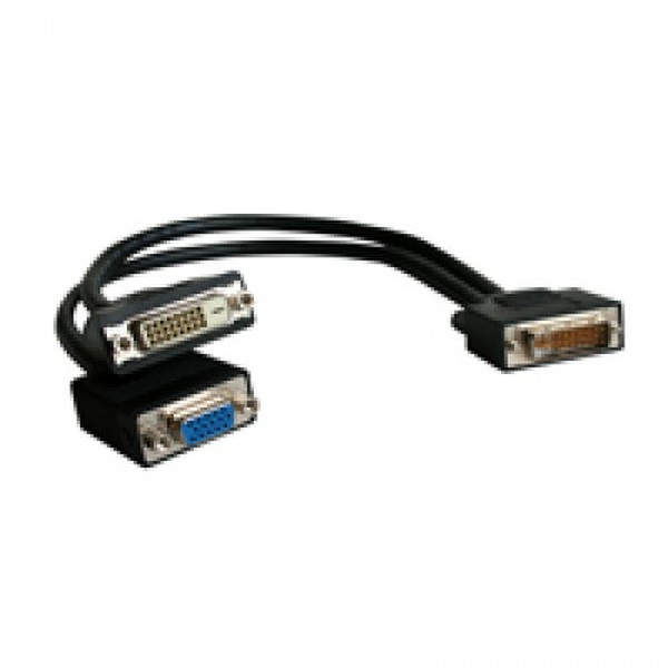 Praim 80EC00019 DVI-I DVI + VGA (D-Sub) Black video cable adapter