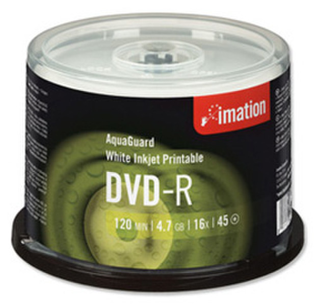 Imation DVD-R 16x AquaGuard (50) 4.7GB DVD-R 50pc(s)