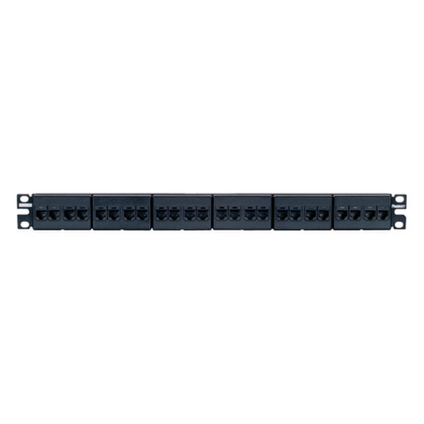 Panduit CP245E88BLY 1U patch panel