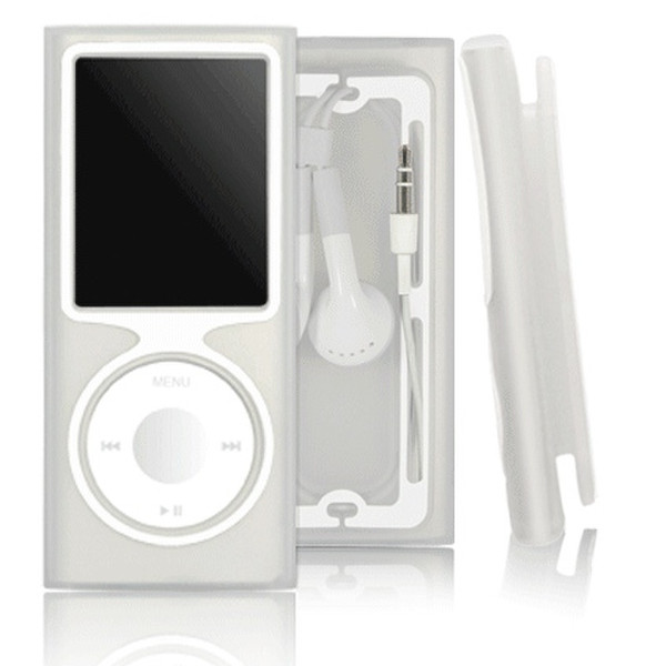 Macally Silicon case (iPod® nano 4G) Прозрачный