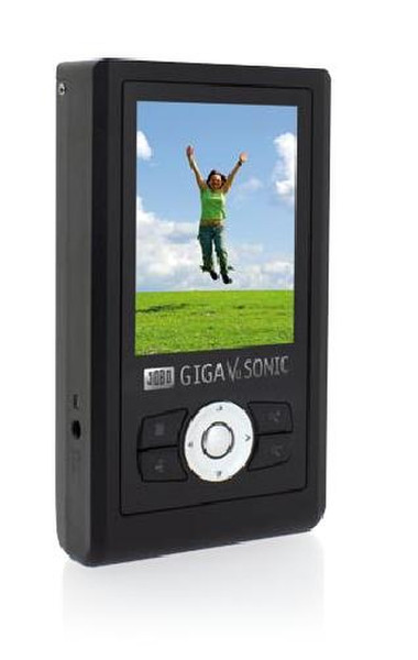JOBO GIGA Vu SONIC, 80GB Black digital media player