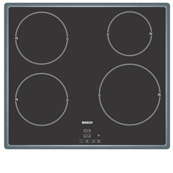 Bosch 4x inductie SuperquattroTouch Induction hob Черный