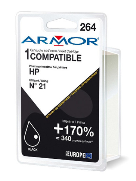 Armor B20232R1 21ml 530Seiten Schwarz Tintenpatrone