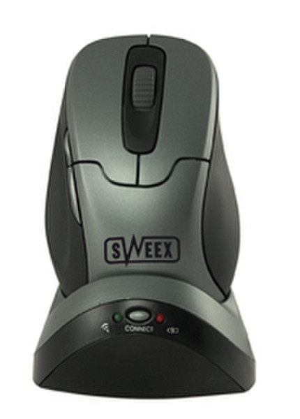 Sweex Wireless Optical Mouse 5-Button USB Rechargeable Беспроводной RF Оптический 800dpi компьютерная мышь
