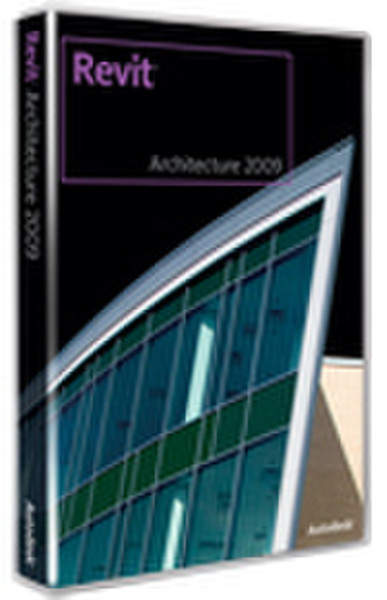 Autodesk Revit Architecture 2009, Commercial, Legacy Program, 1 user, English