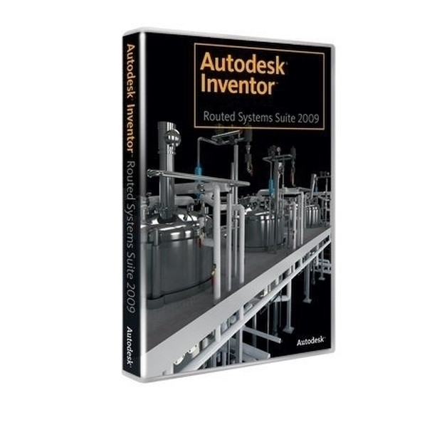 Autodesk Inventor Routed Systems Suite 2009, Crossupgrade from AutoCAD LT 2006/2008/2009, Network, German
