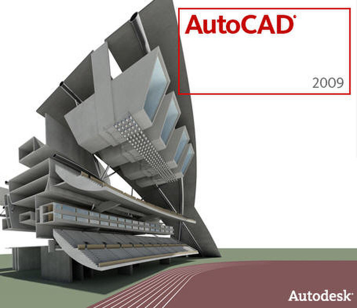 Autodesk AutoCAD 2009, Upgrade package from ACAD 2007, 1 user, with BOX, English