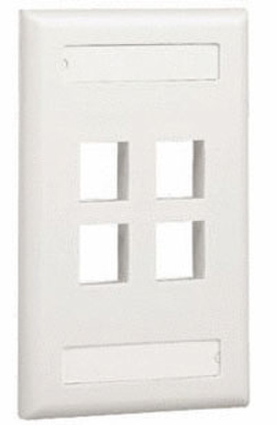 Panduit NK4FIWY White socket-outlet