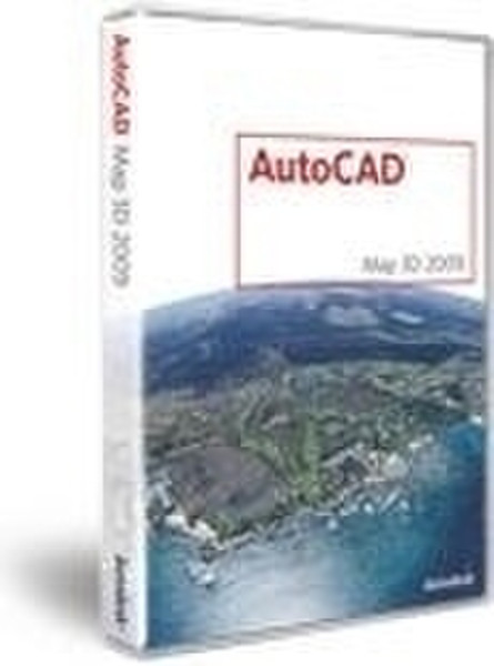 Autodesk Map 2009, Server/ Network, with BOX, Win, English