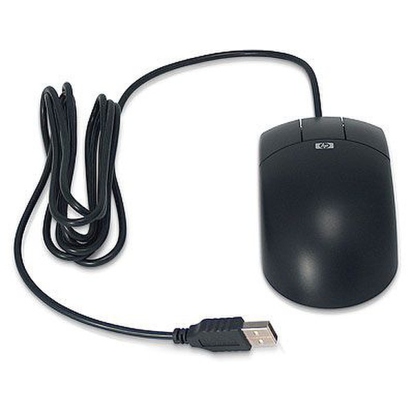 HP DY651ET USB Оптический Для обеих рук Черный компьютерная мышь