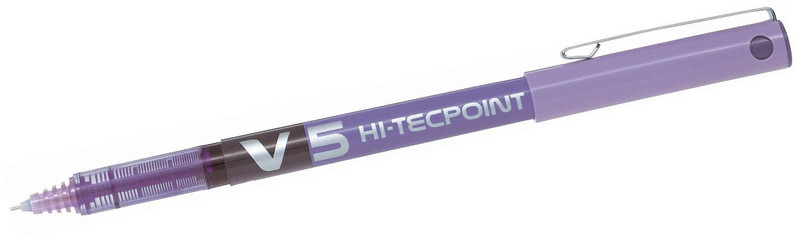 Pilot Hi-Tecpoint V5 Stick pen Пурпурный 12шт