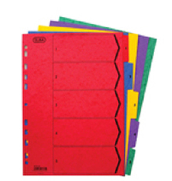 Elba 400007518 Cardboard Multicolour 20pc(s) divider