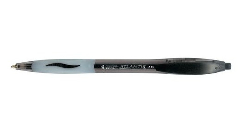 BIC ATLANTIS PREMIUM 1.6MM Средний Черный 12шт